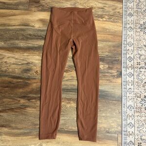 lululemon athletica Rust Leggings